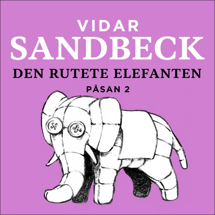 Omslag Den rutete elefanten av Vidar Sandbeck (Lydbok)