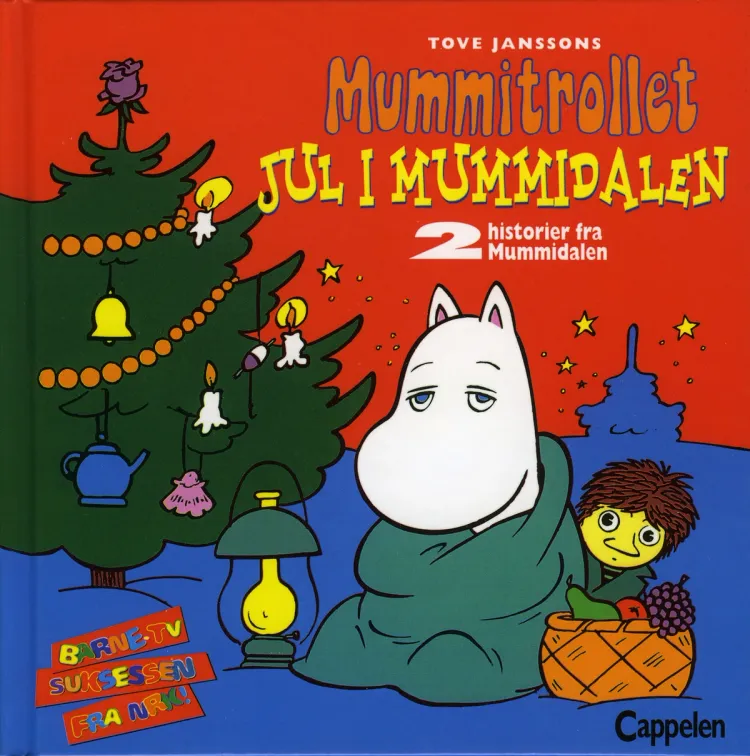 Omslag Jul i Mummidalen av Tove Jansson (Innbundet)