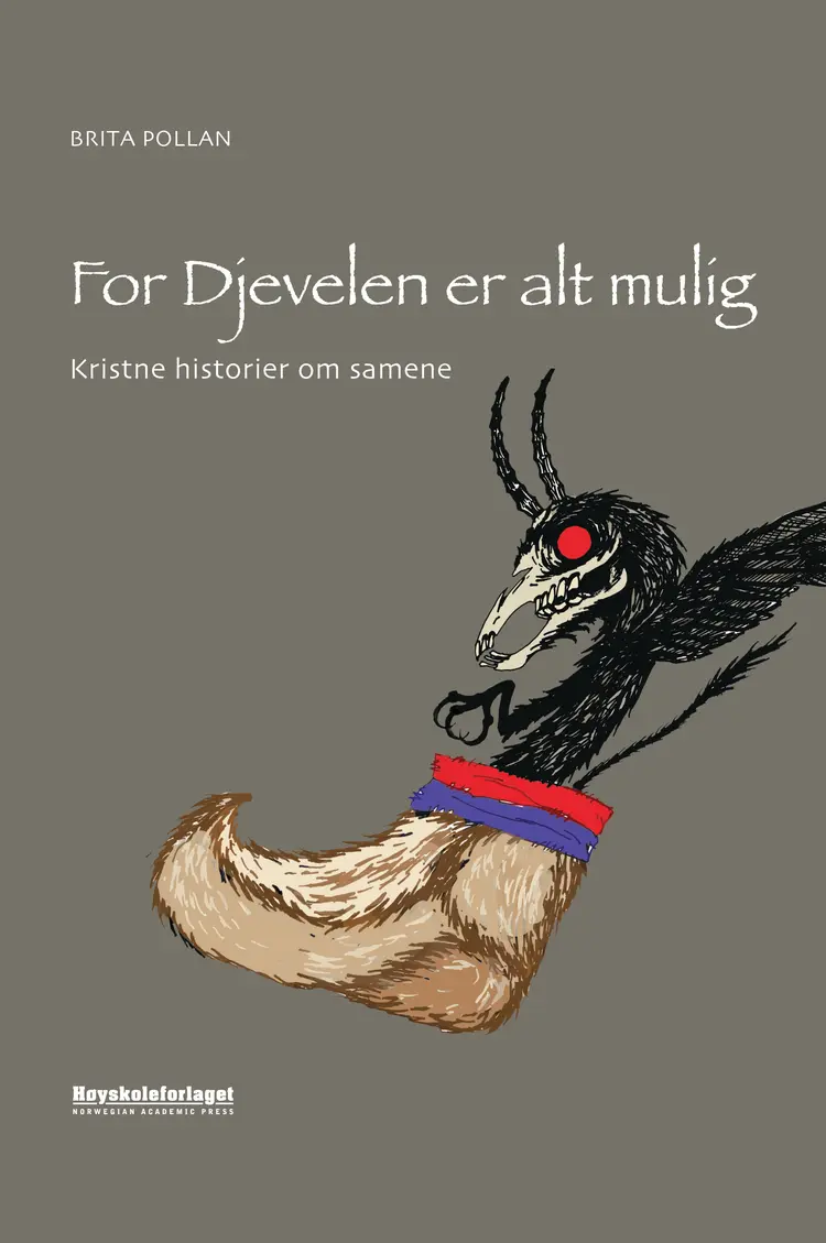 Omslag For djevelen er alt mulig av Brita Pollan (Innbundet)