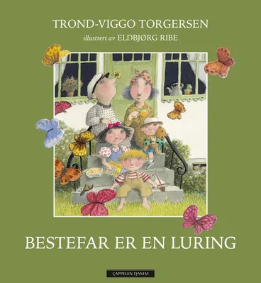 Omslag Bestefar er en luring av Trond-Viggo Torgersen (Innbundet)