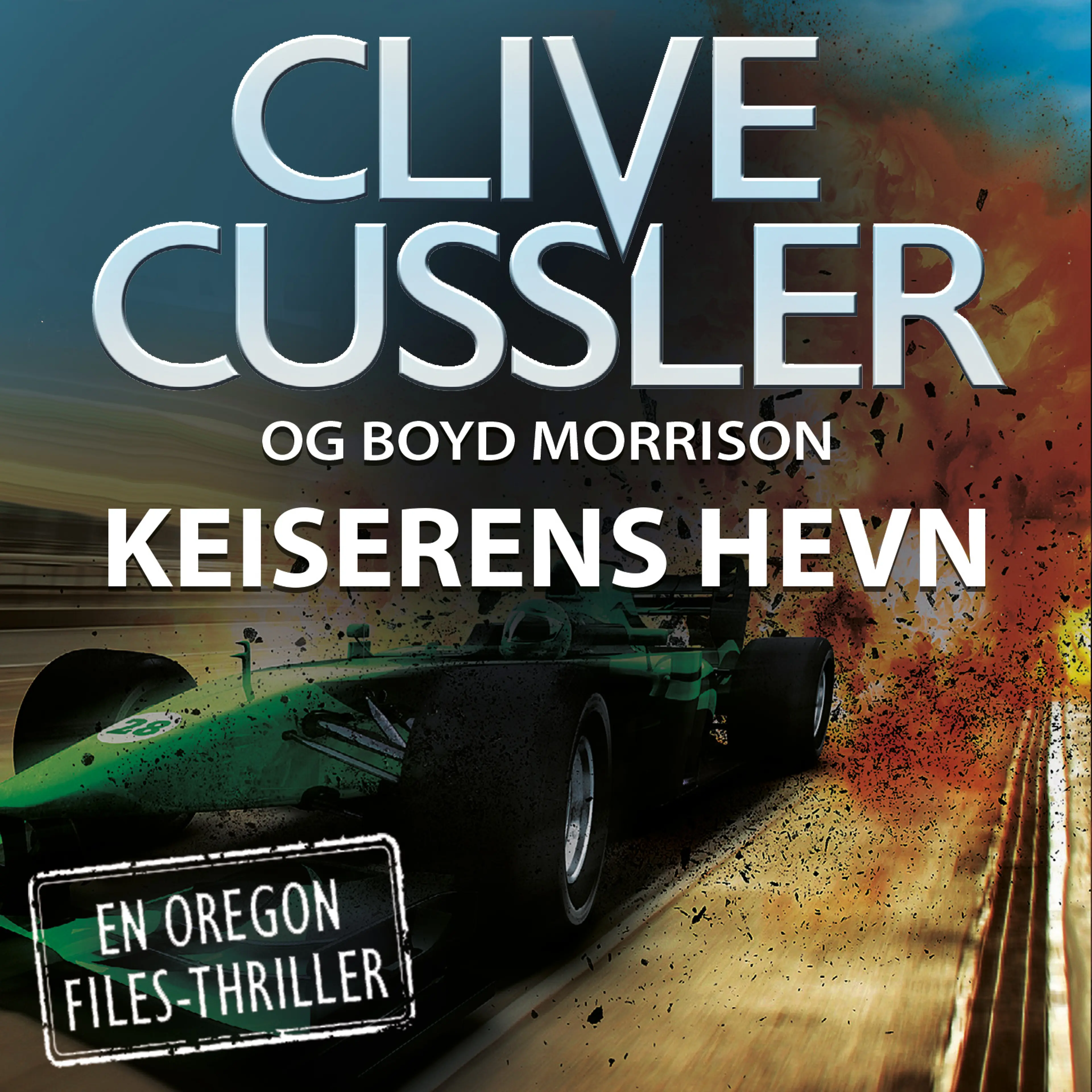 Omslag Keiserens hevn av Clive Cussler og Boyd Morrison (Lydbok)