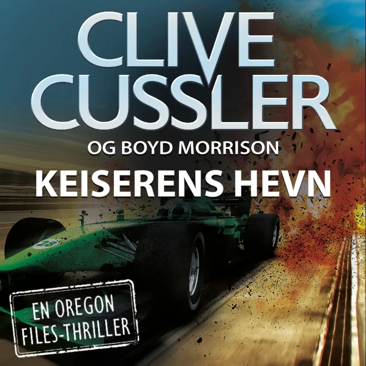 Omslag Keiserens hevn av Clive Cussler og Boyd Morrison (Lydbok)