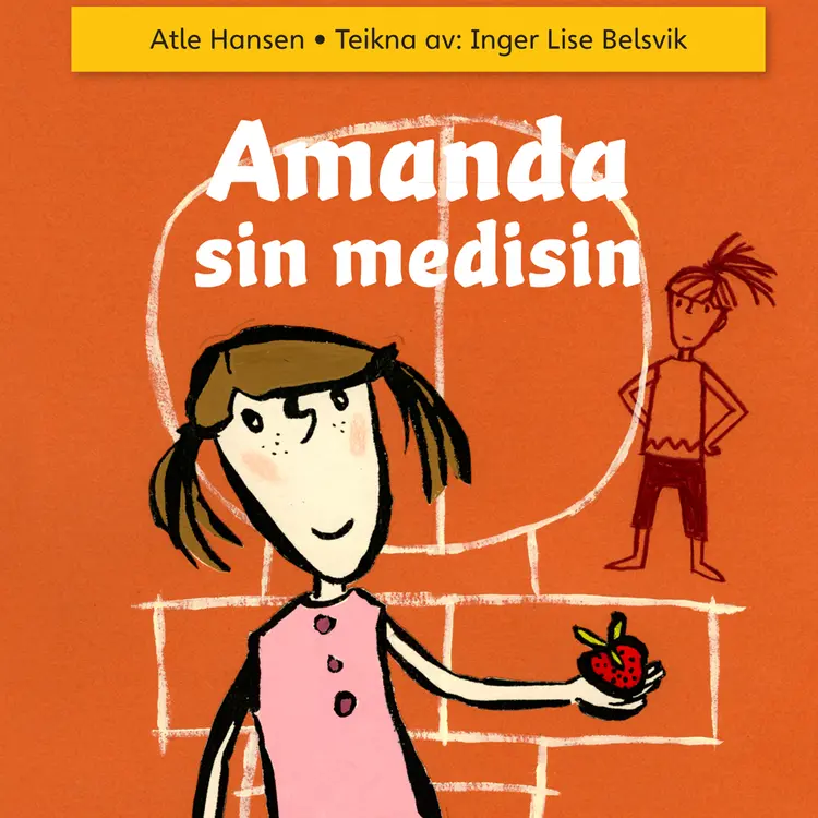 Omslag Amanda sin medisin av Atle Hansen (Lydbok)
