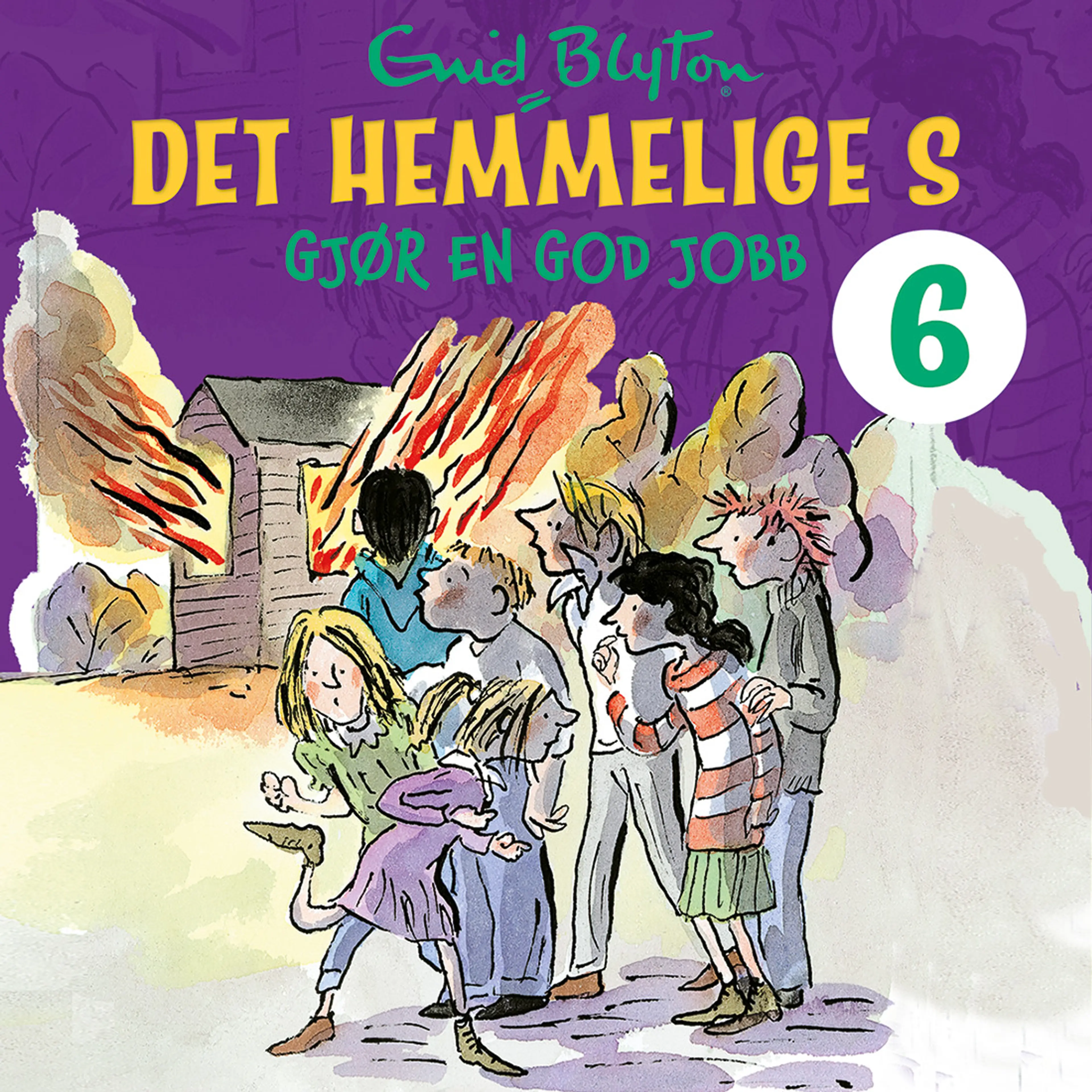 Omslag Det hemmelige S gjør en god jobb av Enid Blyton (Lydbok)