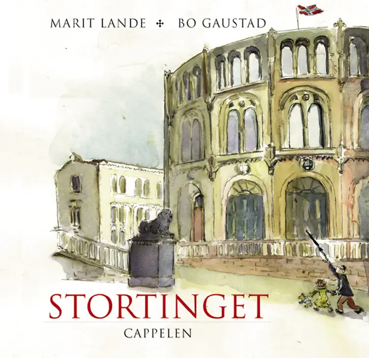 Omslag Stortinget av Marit Lande (Innbundet)