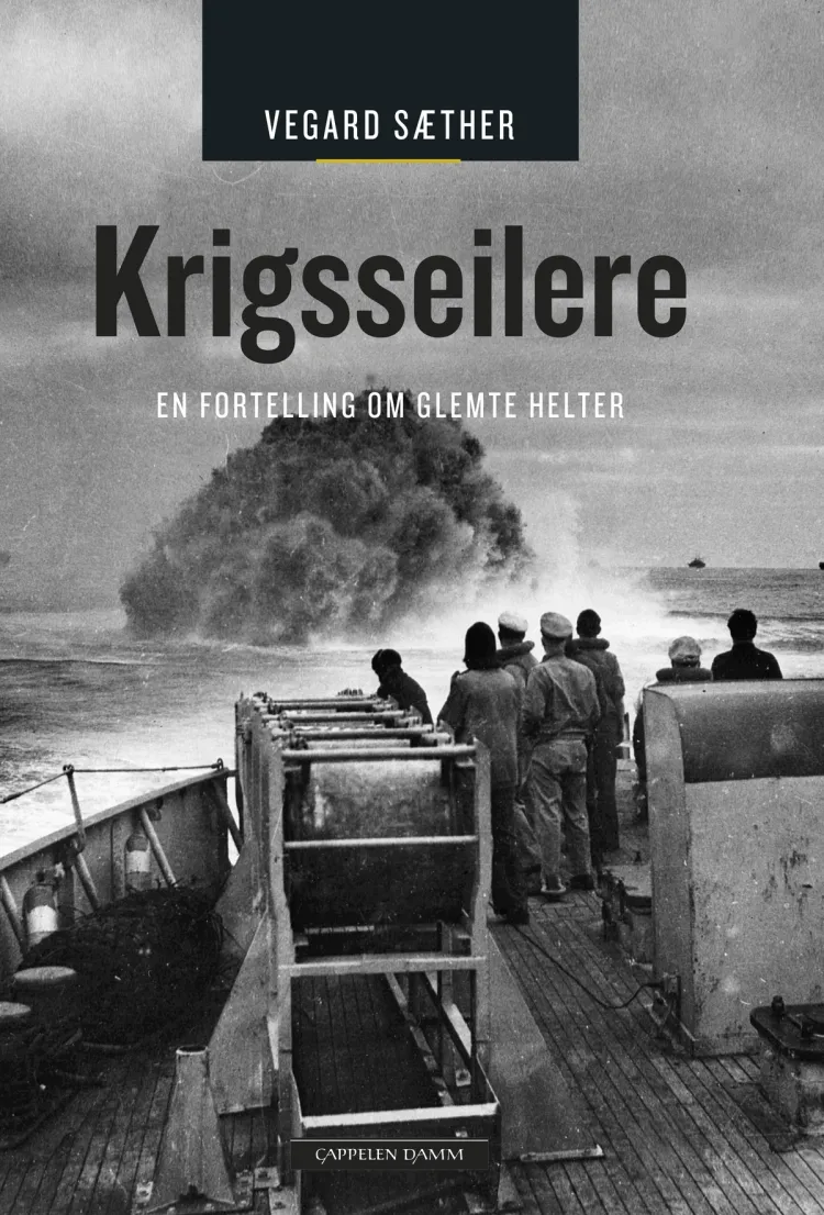 Omslag Krigsseilere av Vegard Sæther (Ebok)