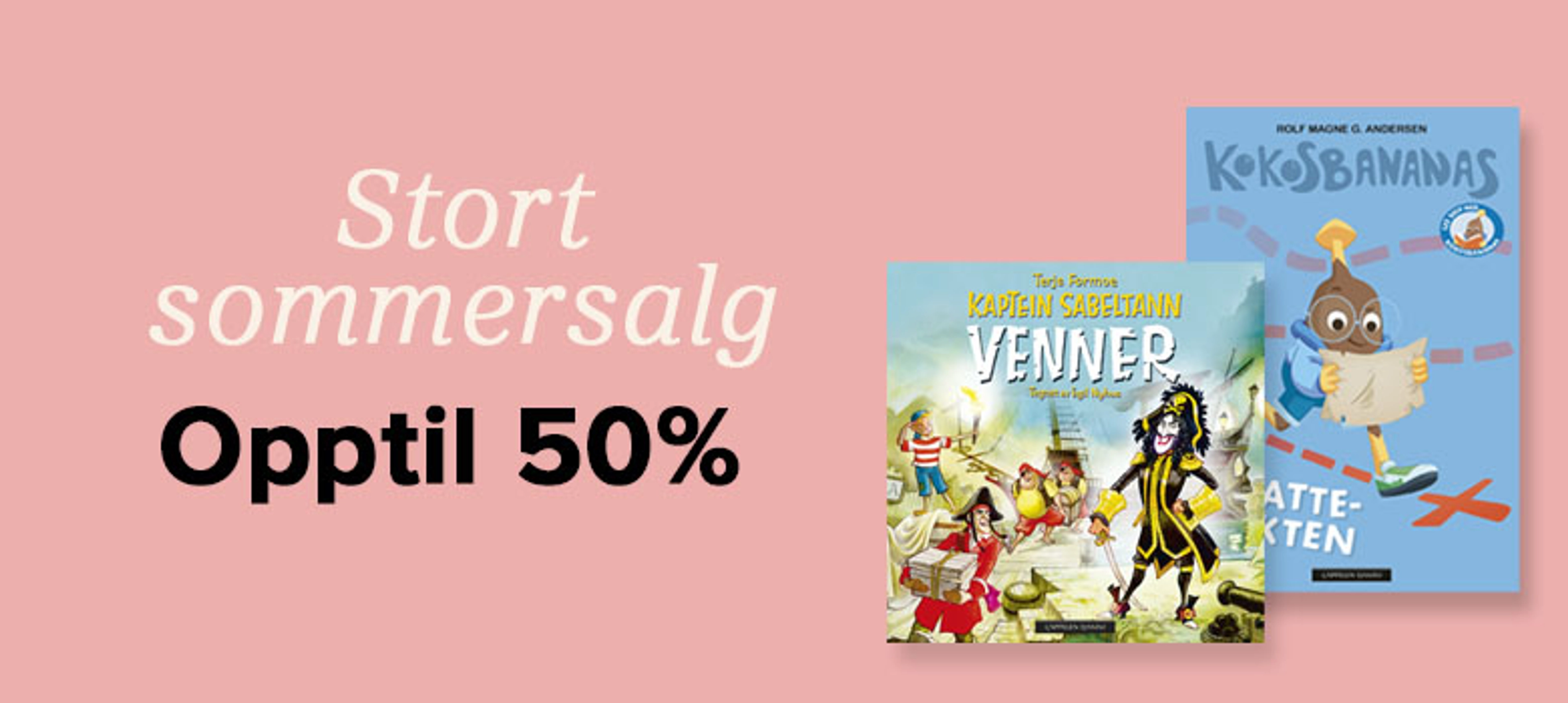 Stort sommersalg - Opptil 50%