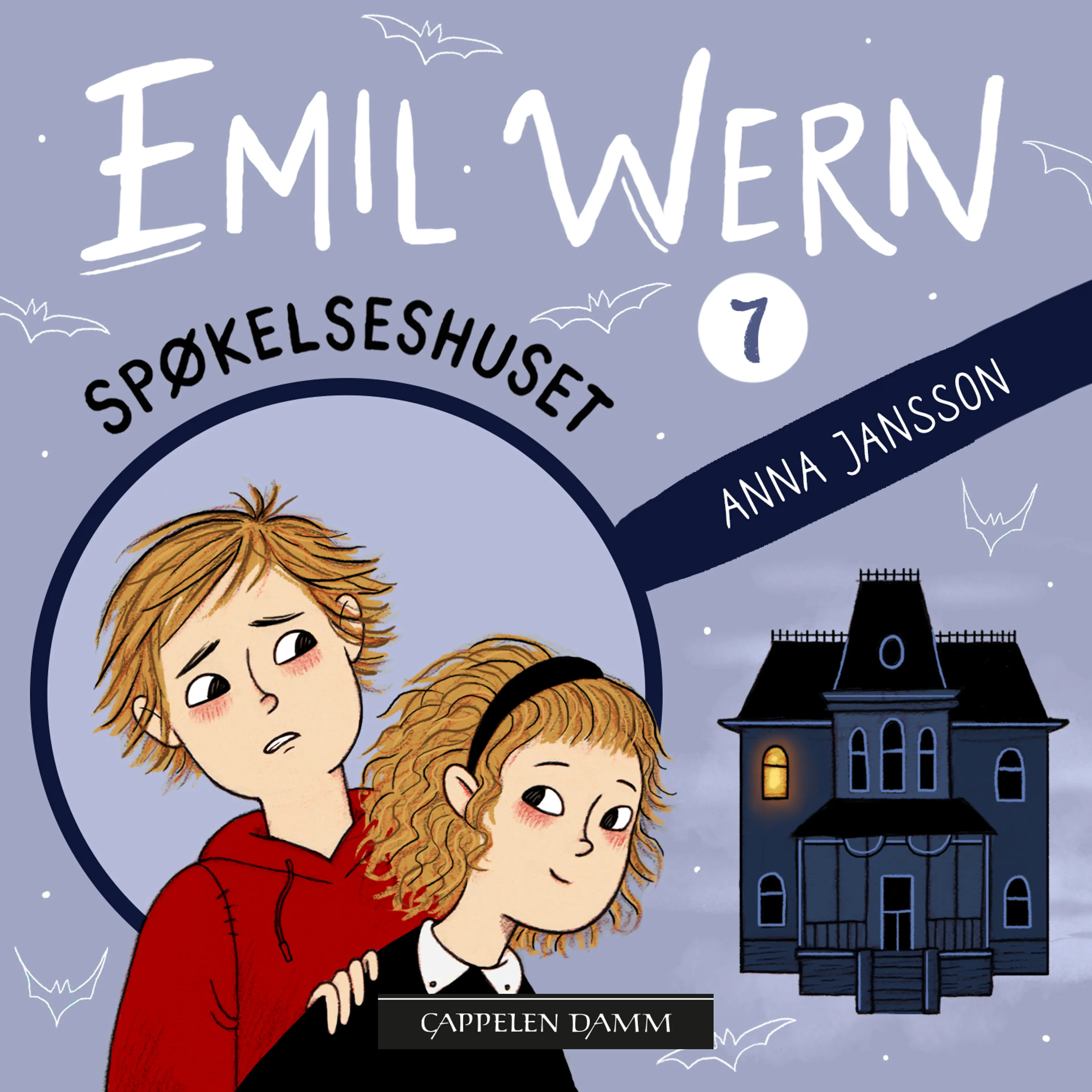 Omslag Emil Wern: Spøkelseshuset av Anna Jansson (Lydbok)