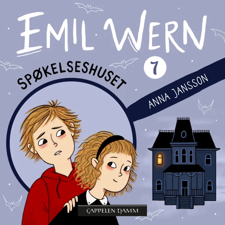 Omslag Emil Wern: Spøkelseshuset av Anna Jansson (Lydbok)