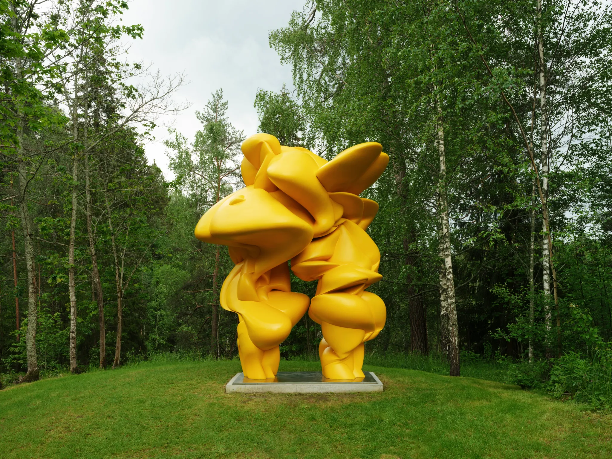 Castor & Pullox av Tony Cragg, Kistefos Museum