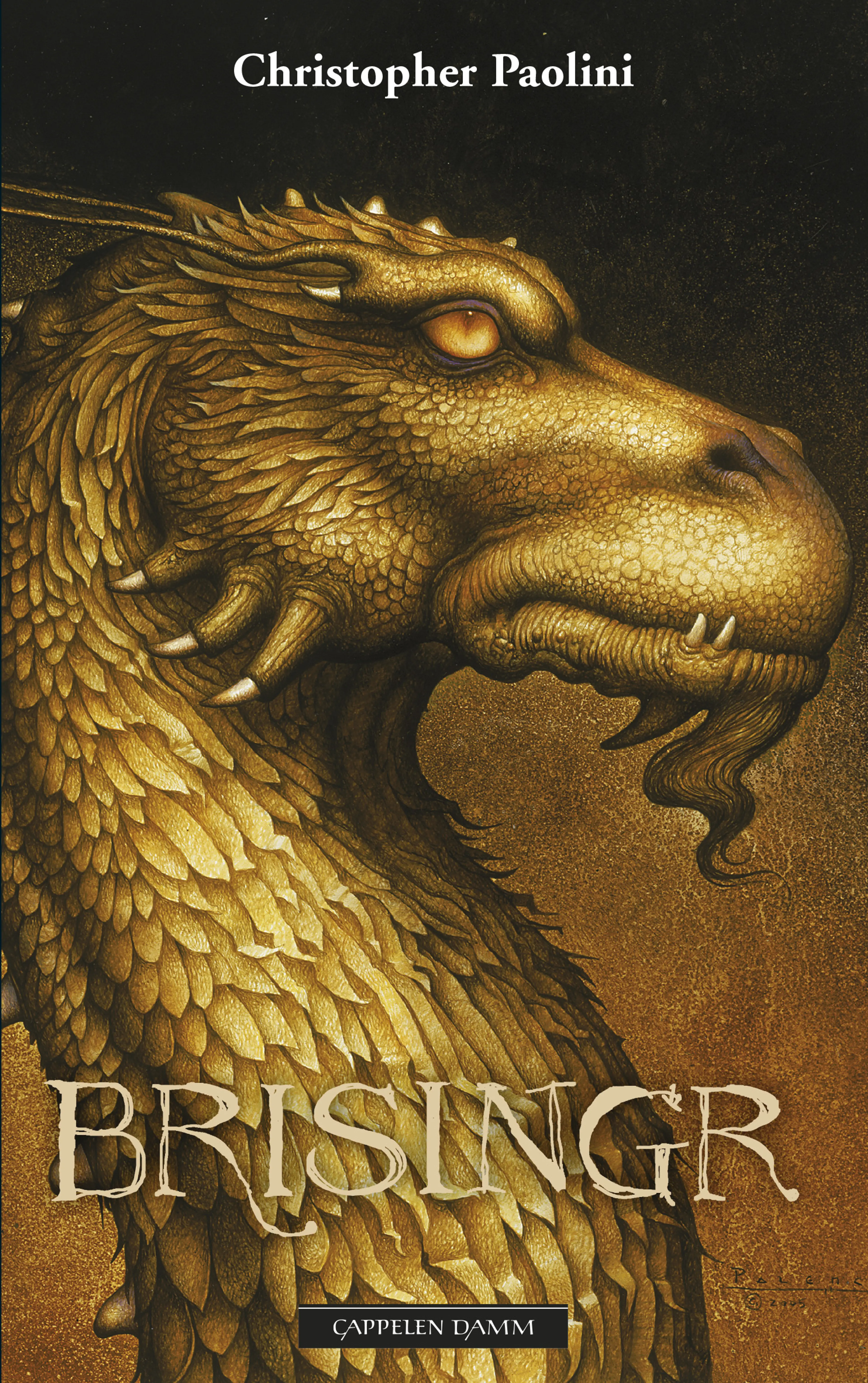 Omslag Brisingr av Christopher Paolini (Heftet)