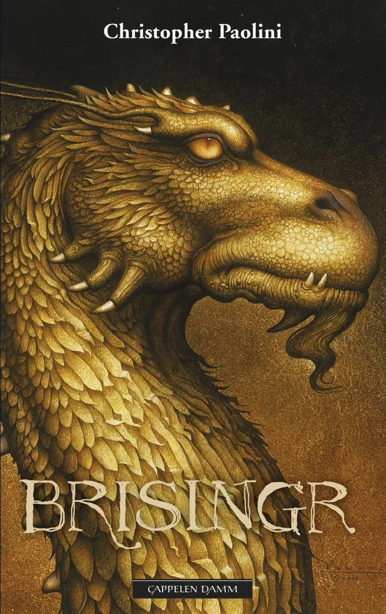 Omslag Brisingr av Christopher Paolini (Heftet)