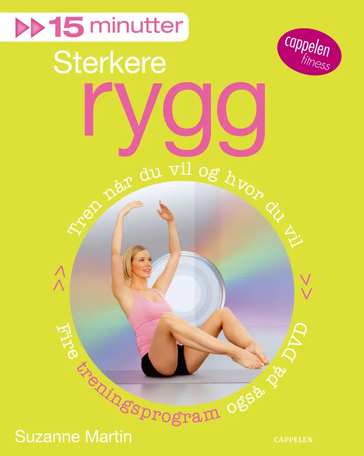 Omslag 15 minutter sterkere rygg av Suzanne Martin (Heftet)