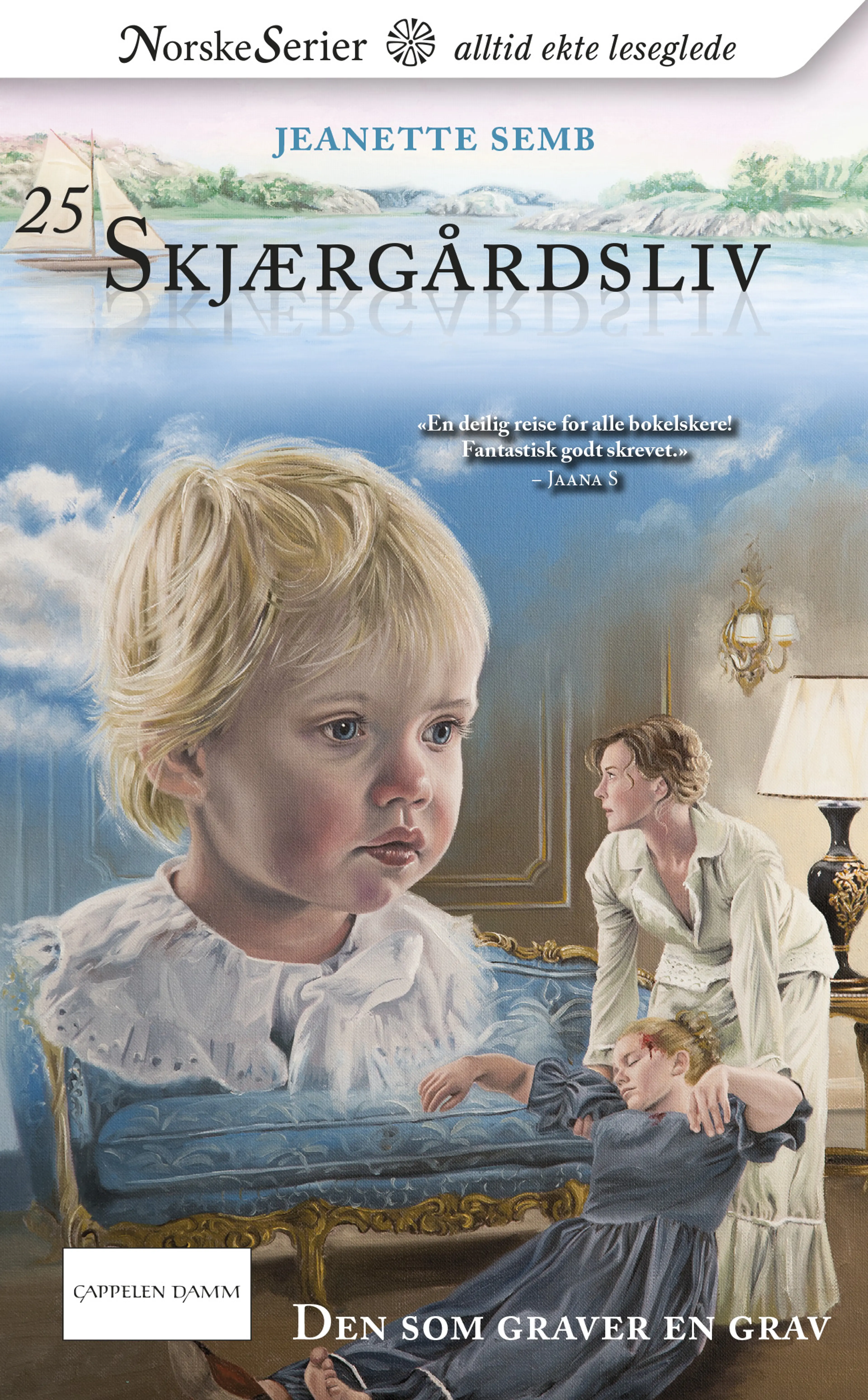 Omslag Den som graver en grav av Jeanette Semb (Ebok)