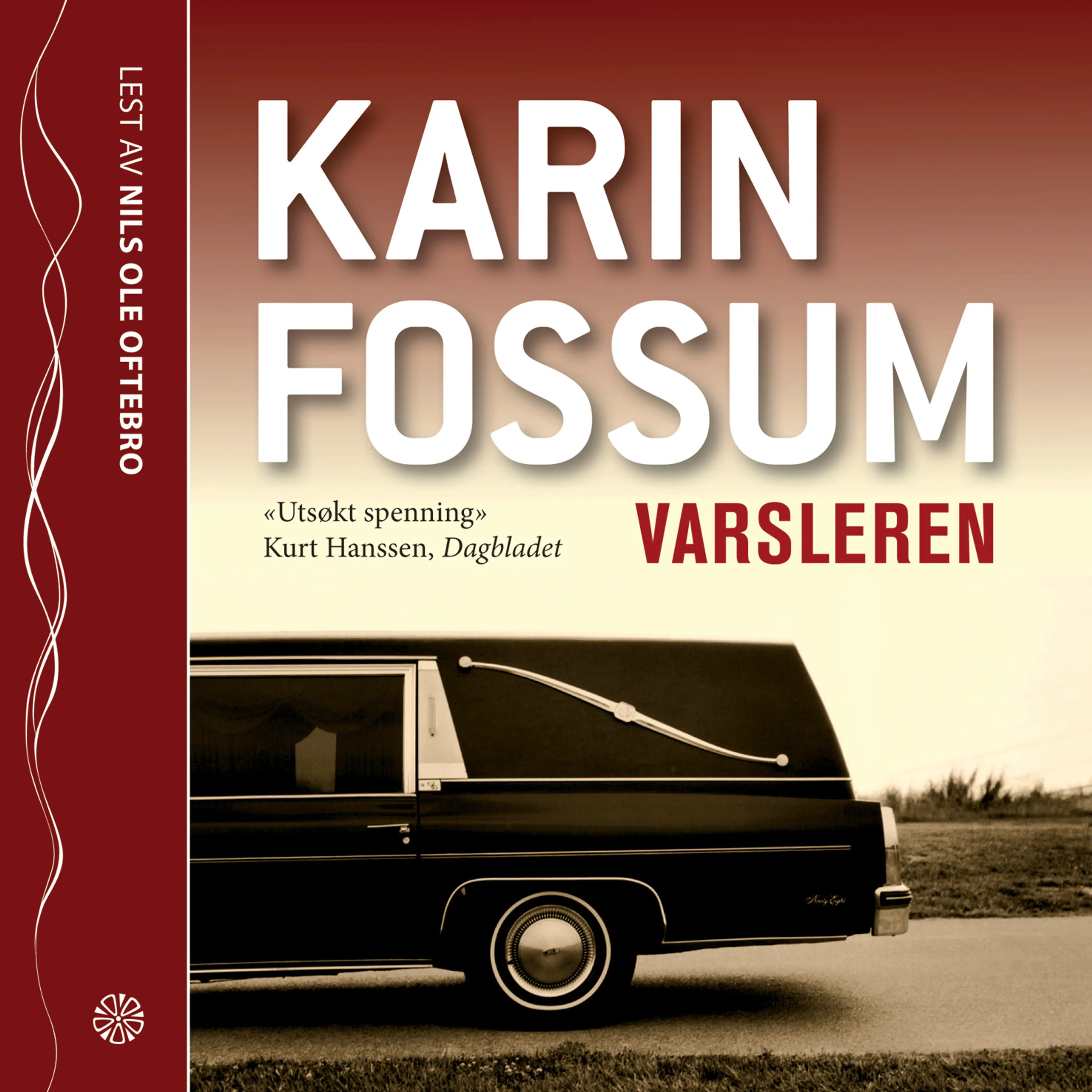 Omslag Varsleren av Karin Fossum (CD)
