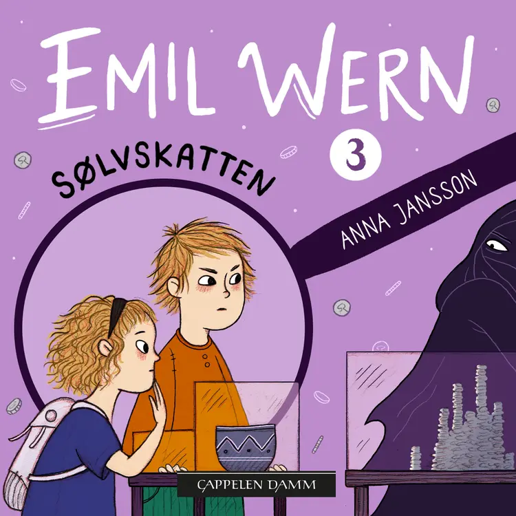 Omslag Emil Wern: Sølvskatten av Anna Jansson (Lydbok)