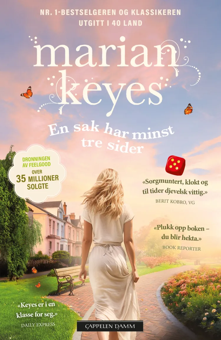 Omslag En sak har minst tre sider av Marian Keyes (Heftet)