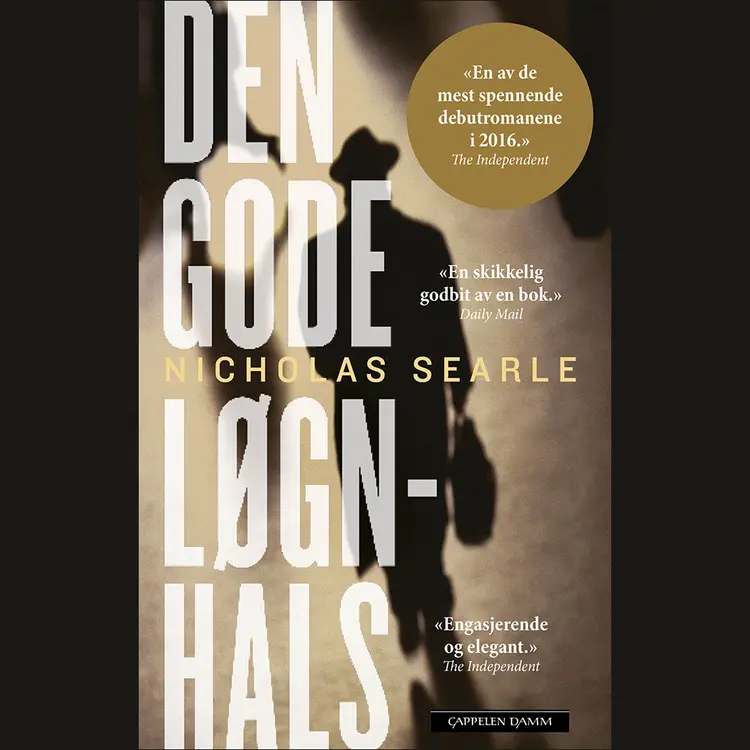 Omslag Den gode løgnhals av Nicholas Searle (Lydbok)