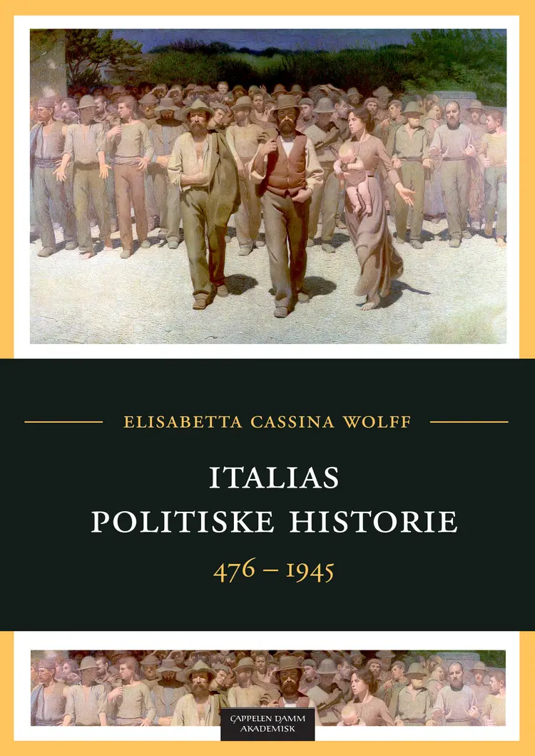 Omslag Italias politiske historie av Elisabetta Cassina Wolff (Heftet)