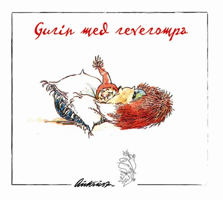 Omslag Gurin med reverompa av Kjell Aukrust (Lydbok)