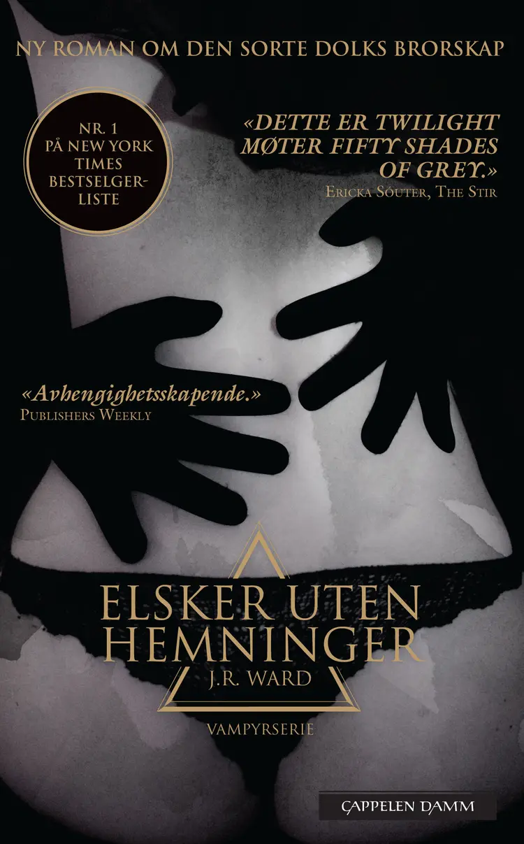Omslag Elsker uten hemninger av J. R. Ward (Heftet)