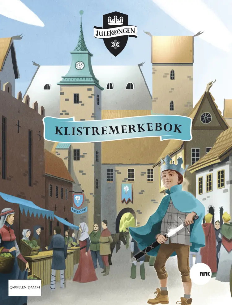Omslag Julekongen klistremerkebok (Heftet)