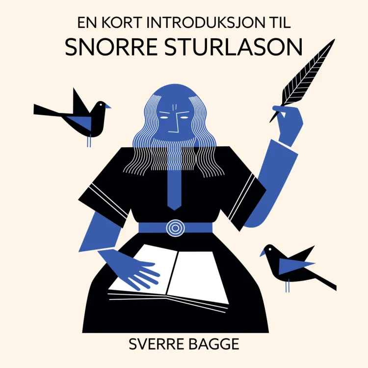 Omslag En kort introduksjon til Snorre Sturlason av Sverre Bagge (Lydbok)