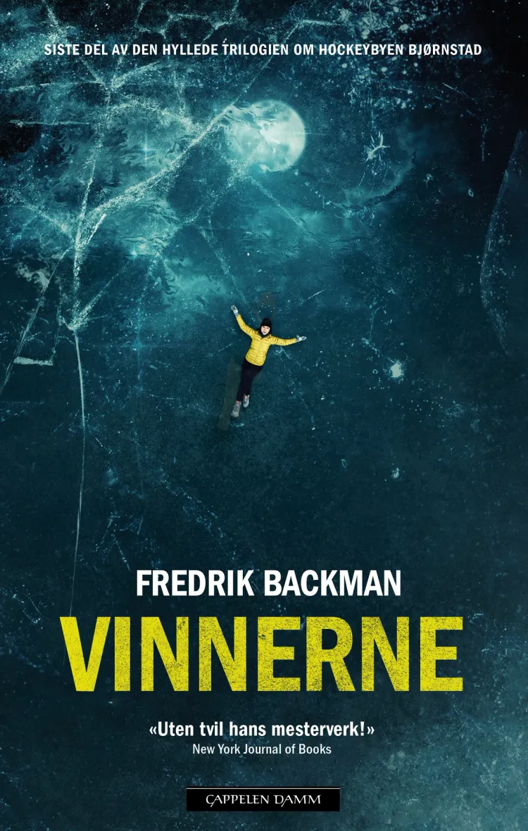 Omslag Vinnerne av Fredrik Backman (Innbundet)