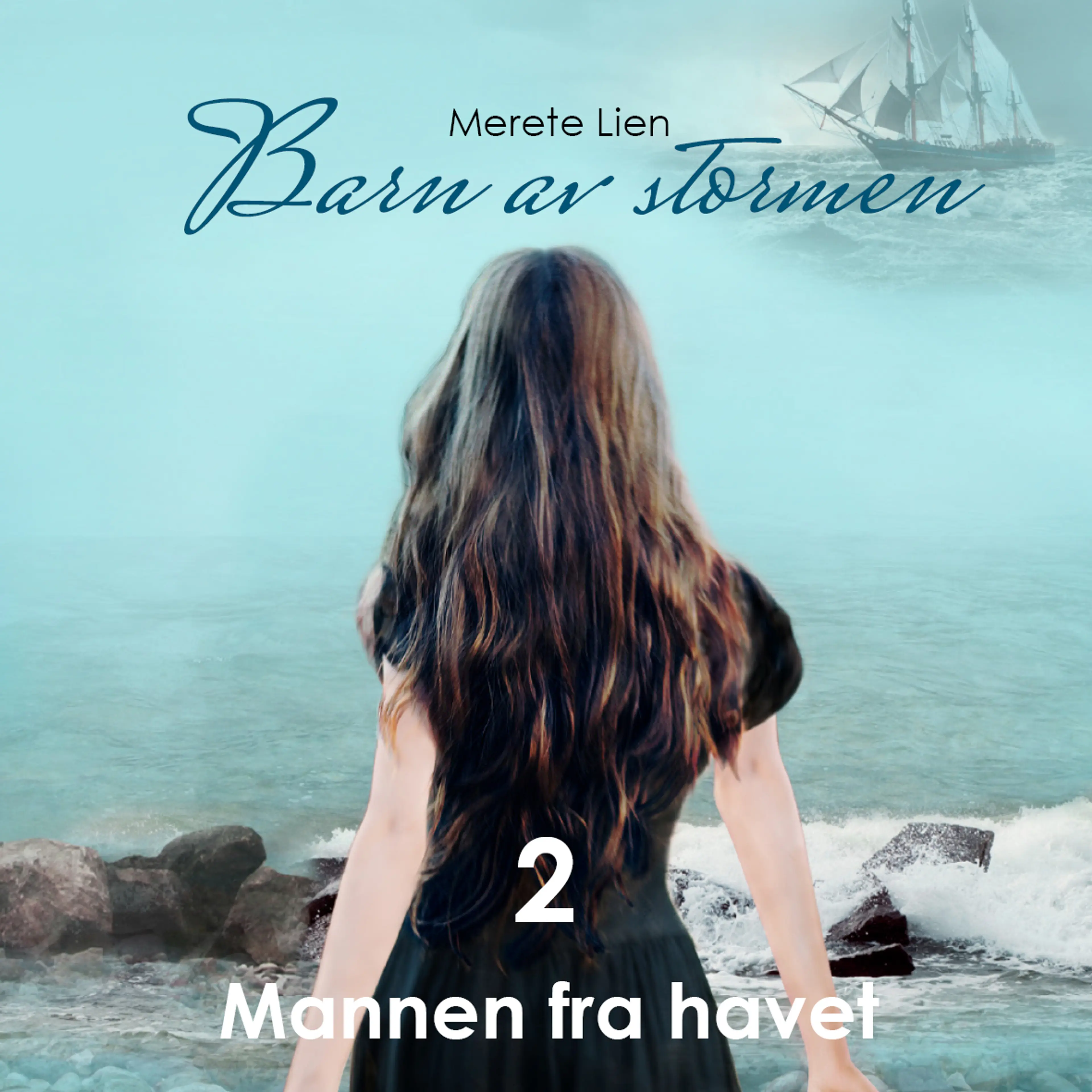 Omslag Mannen fra havet av Merete Lien (Lydbok)