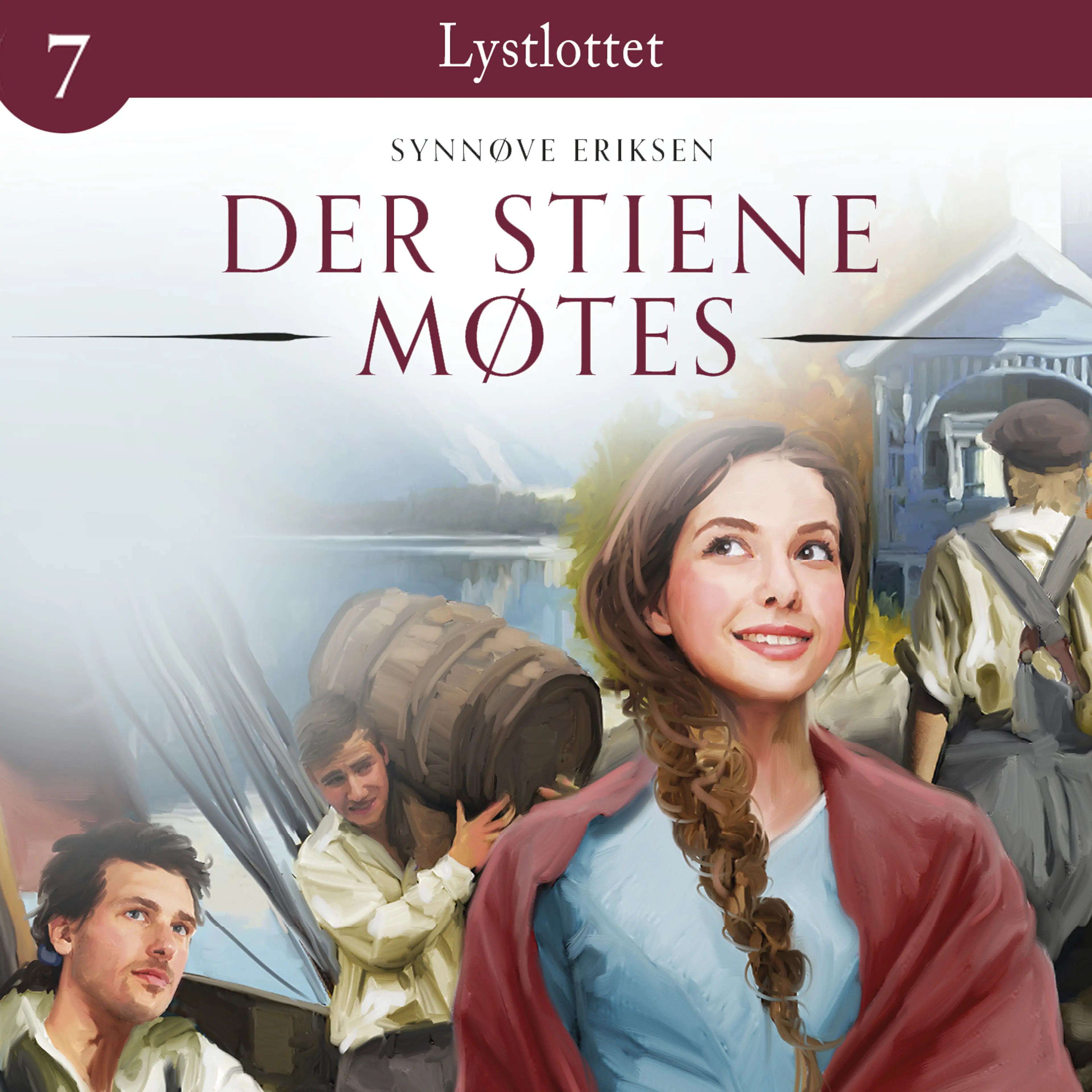 Omslag Lystslottet av Synnøve Eriksen (Lydbok)