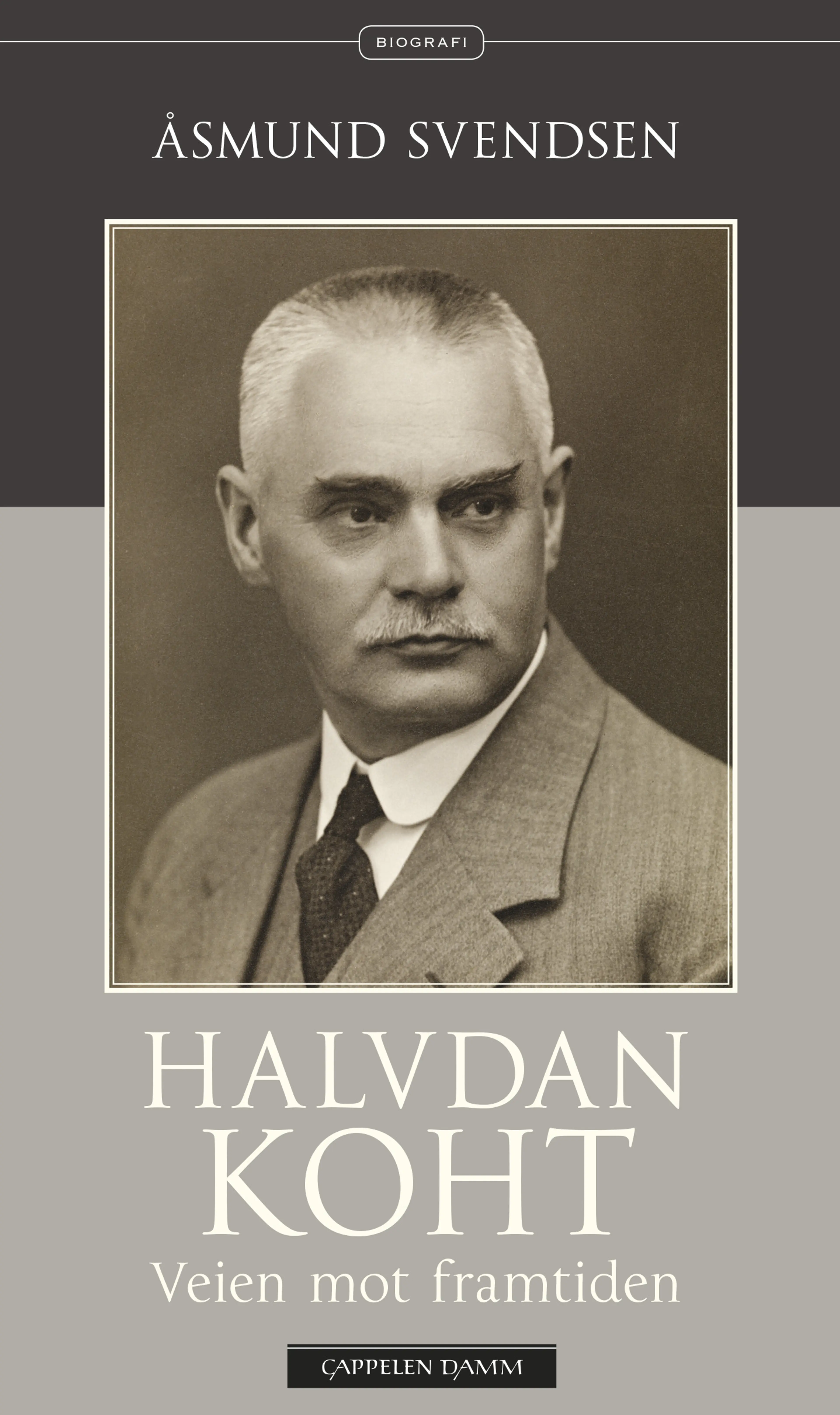Omslag Halvdan Koht av Åsmund Svendsen (Heftet)