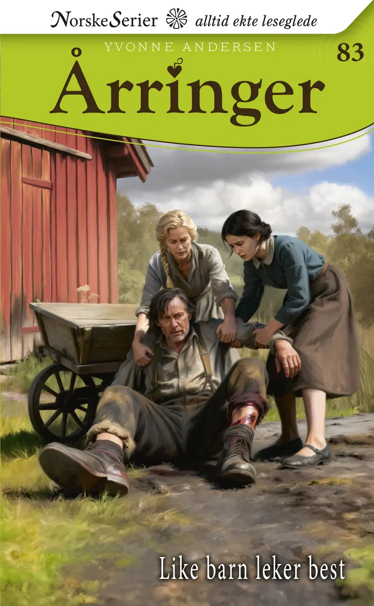 Omslag Like barn leker best av Yvonne Andersen (Heftet)