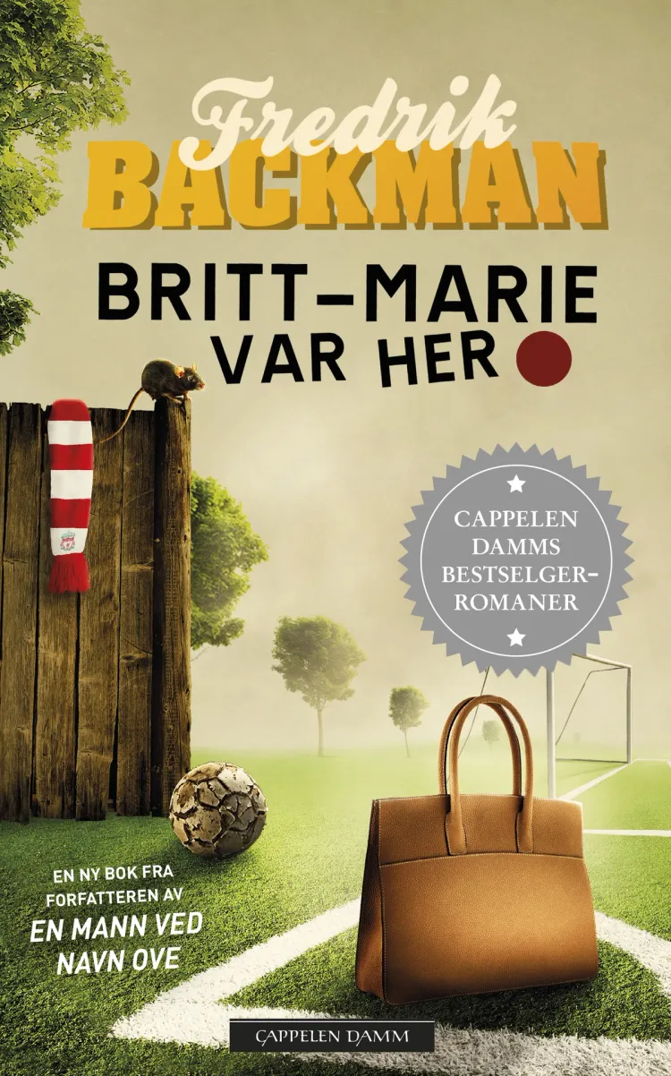 Omslag Britt-Marie var her av Fredrik Backman (Heftet)