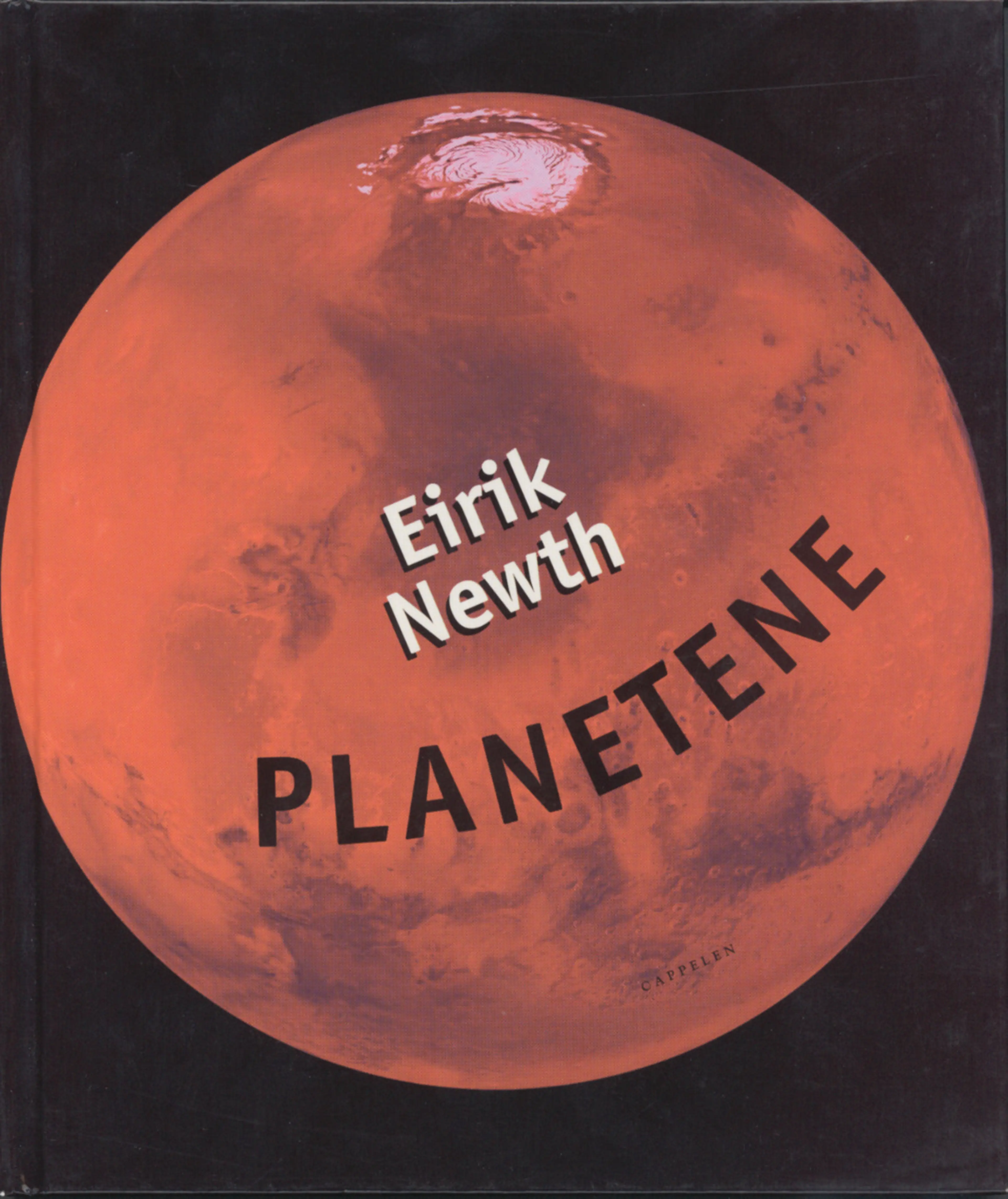 Omslag Planetene av Eirik Newth (Innbundet)