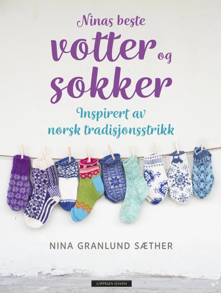 Omslag Ninas beste votter og sokker av Nina Granlund Sæther (Innbundet)