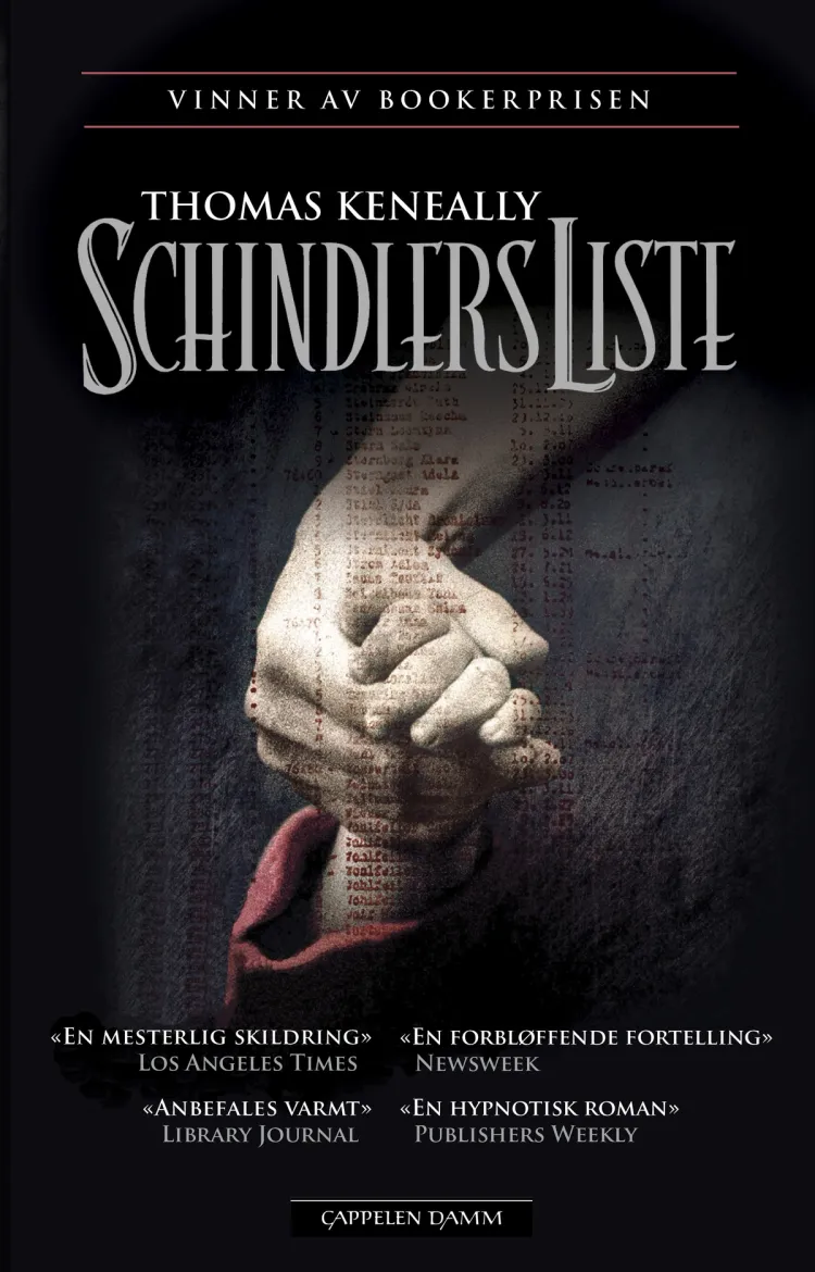 Omslag Schindlers liste av Thomas Keneally (Heftet)