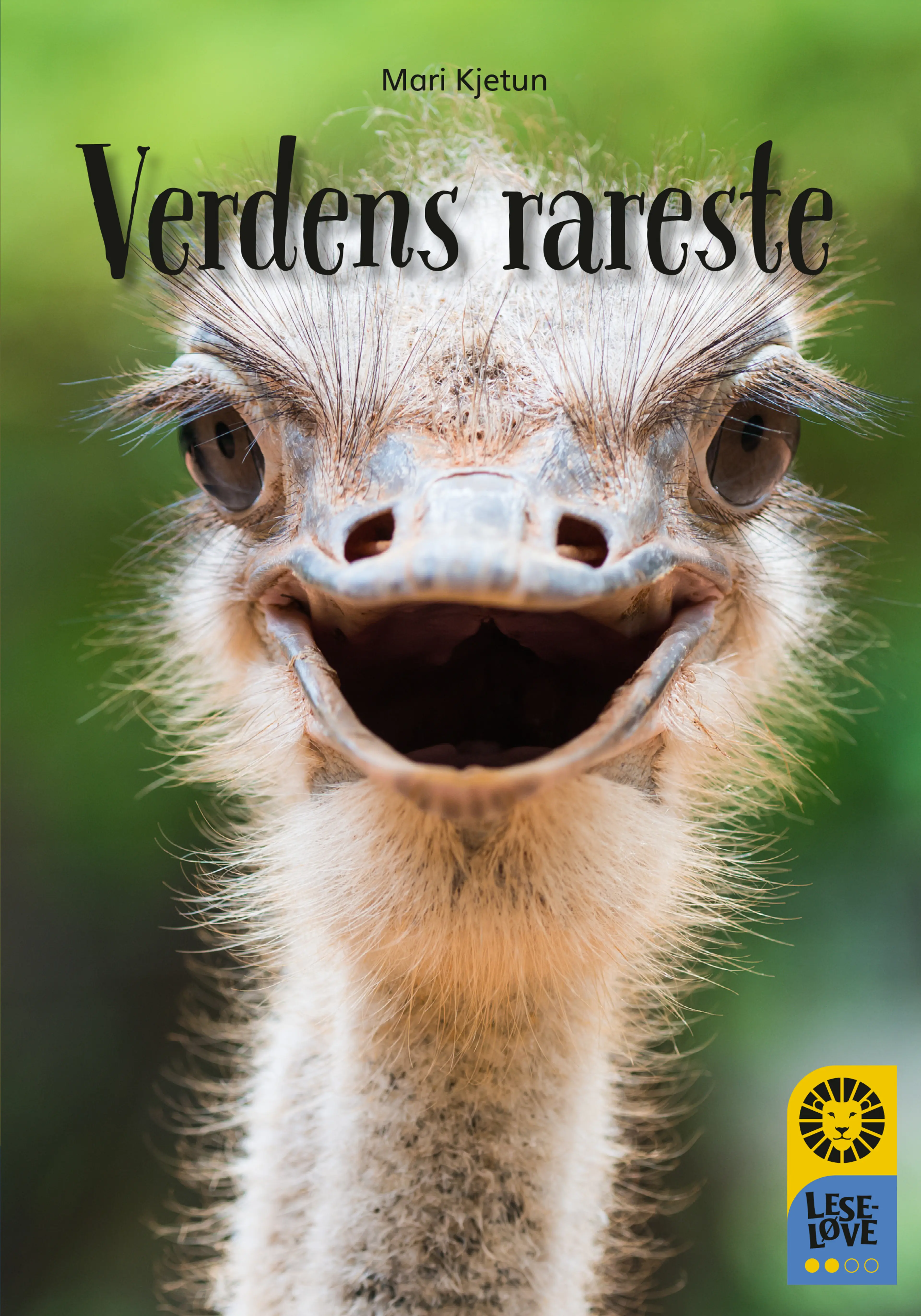 Omslag Leseløve nivå 2 - Verdens rareste av Mari Kjetun (Innbundet)