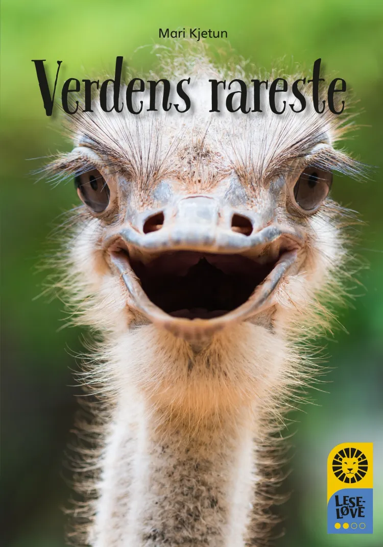 Omslag Leseløve nivå 2 - Verdens rareste av Mari Kjetun (Innbundet)
