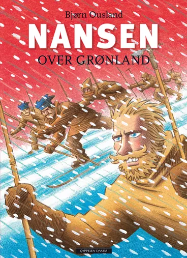 Omslag Nansen over Grønland av Bjørn Ousland (Innbundet)
