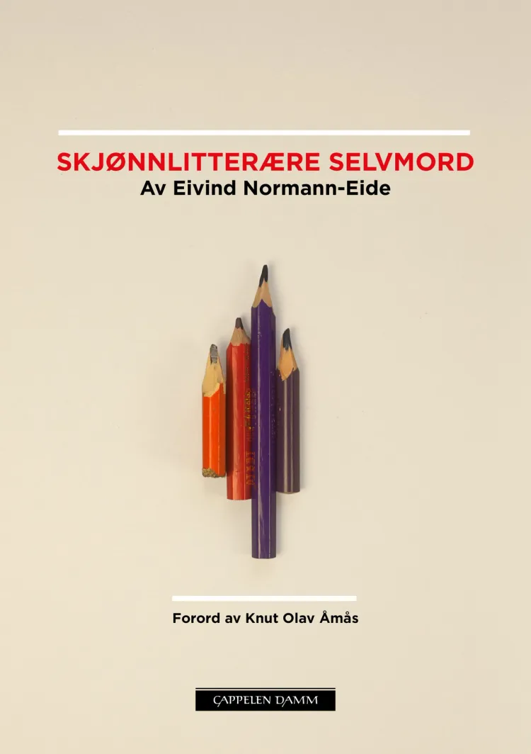 Omslag Skjønnlitterære selvmord av Eivind  Normann-Eide (Ebok)