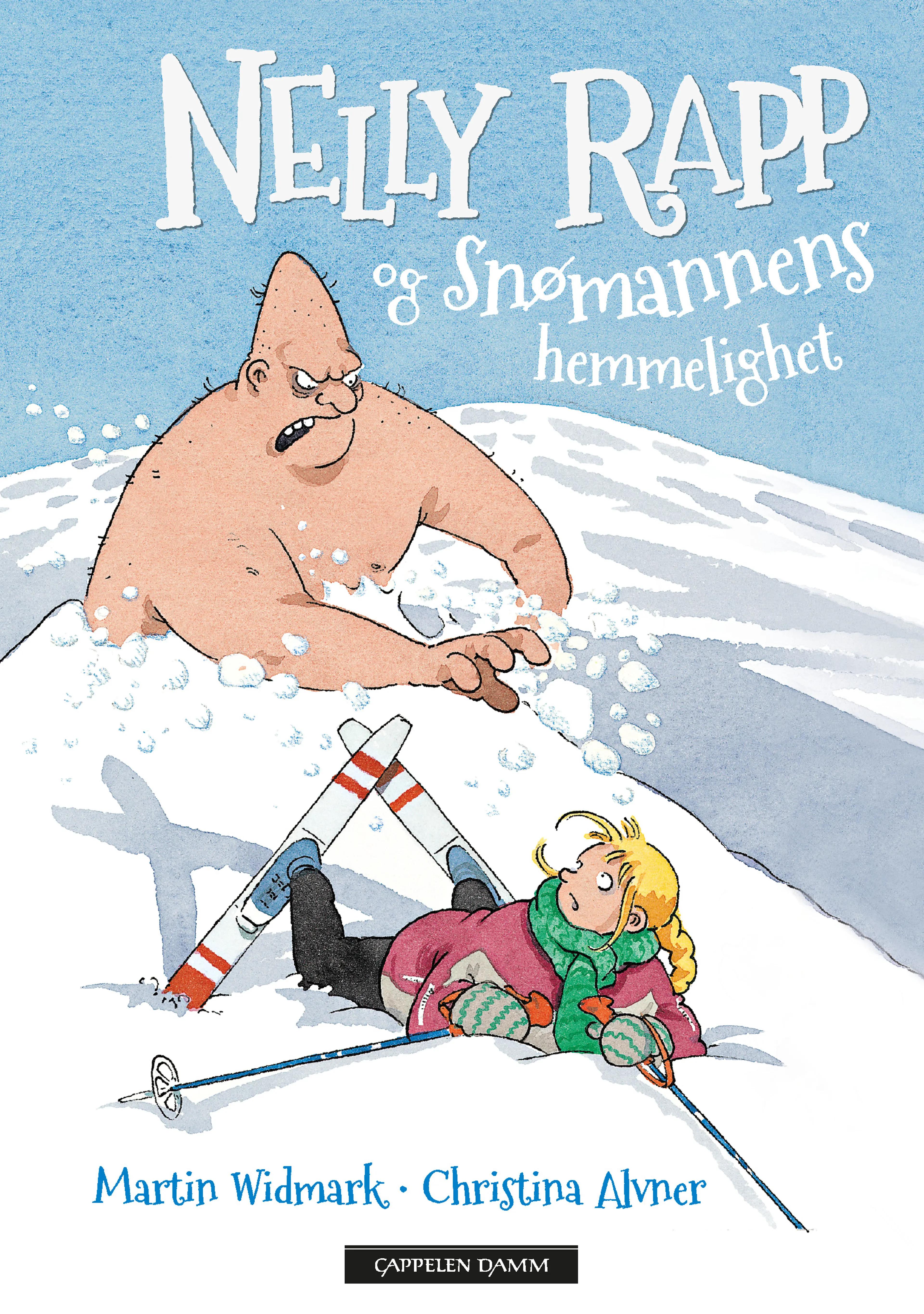 Omslag Nelly Rapp og snømannens hemmelighet av Martin Widmark (Ebok)