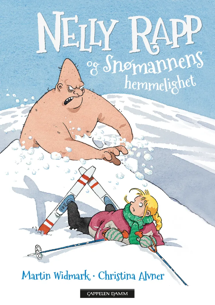 Omslag Nelly Rapp og snømannens hemmelighet av Martin Widmark (Ebok)
