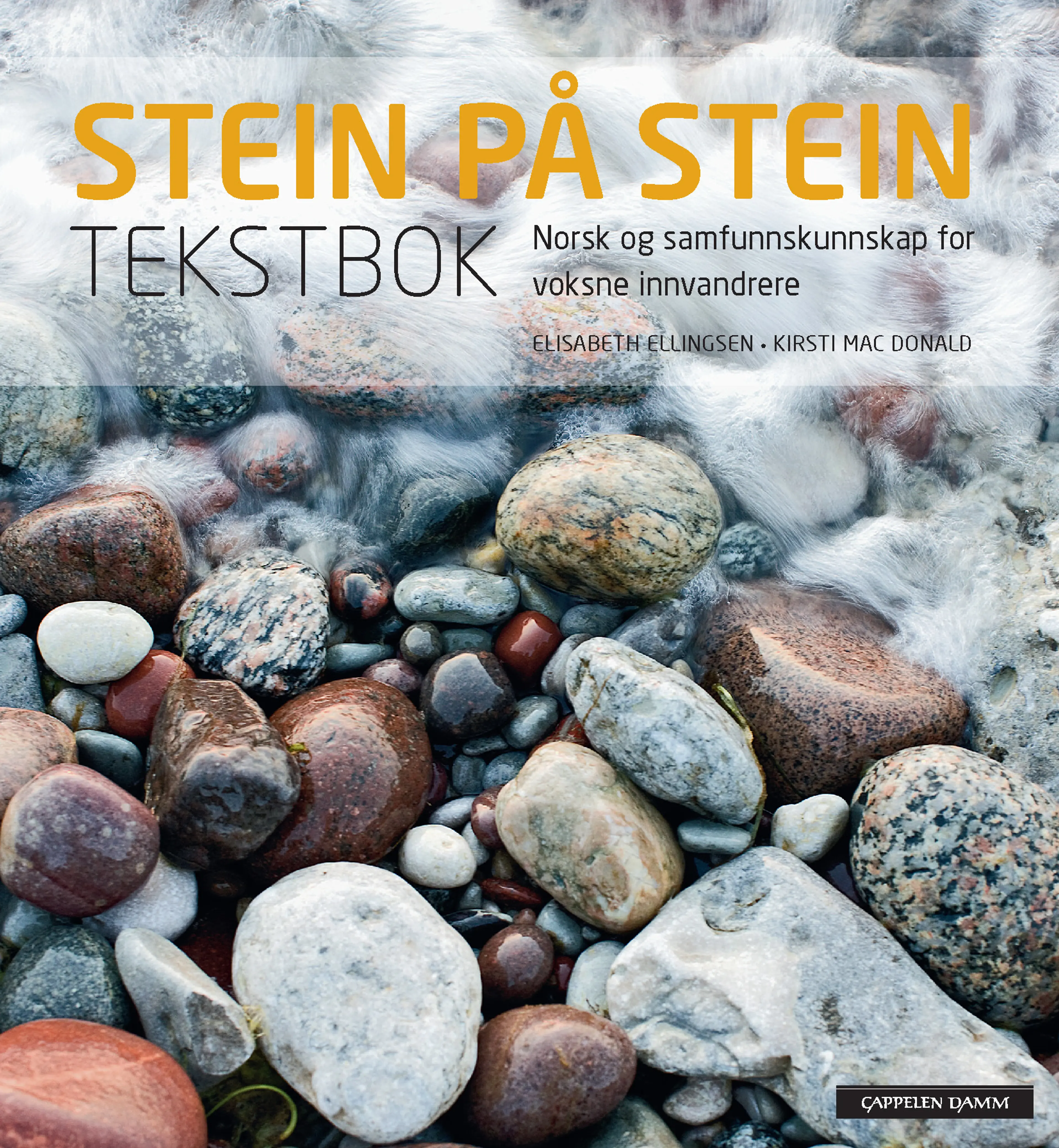 Omslag Stein på stein Tekstbok (2014) av Elisabeth Ellingsen og Kirsti Mac Donald (Heftet)