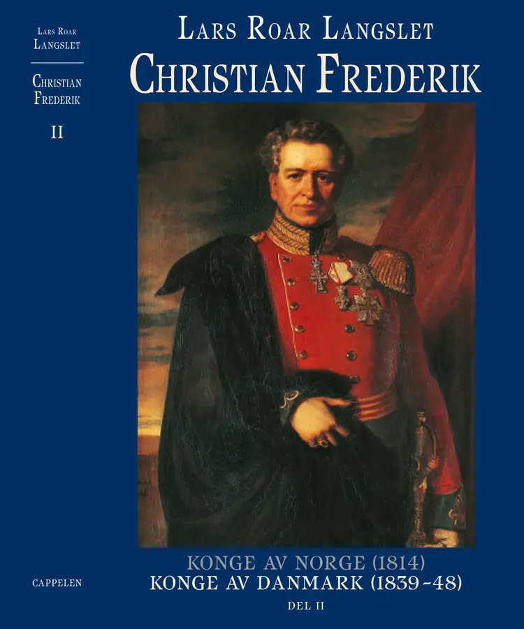 Omslag Christian Frederik - del ii av Langslet / Lars Roar (Innbundet)