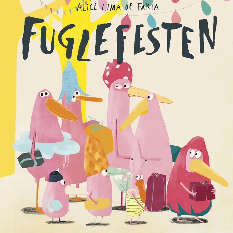 Omslag Fuglefesten av Alice Bjerknes Lima de Faria (Lydbok)