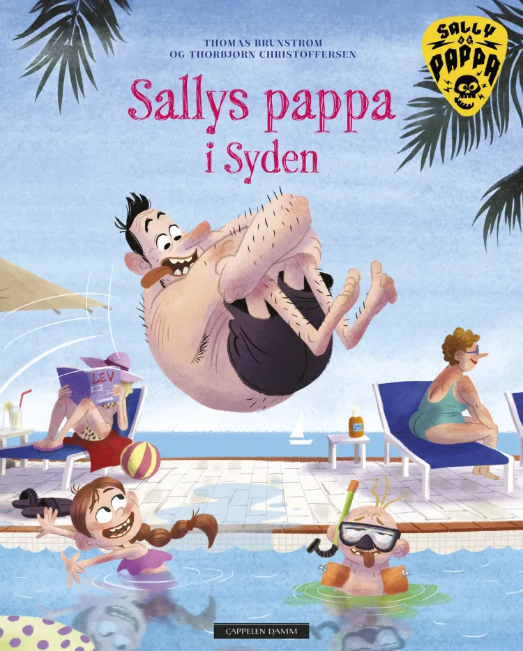 Omslag Sallys pappa i Syden av Thomas Brunstrøm (Innbundet)