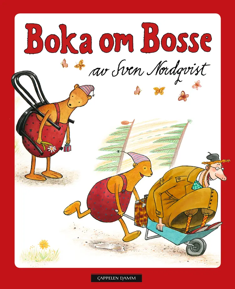 Omslag Boka om Bosse av Sven Nordqvist (Innbundet)
