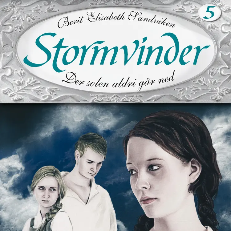 Omslag Der solen aldri går ned av Berit Elisabeth Sandviken (Lydbok)