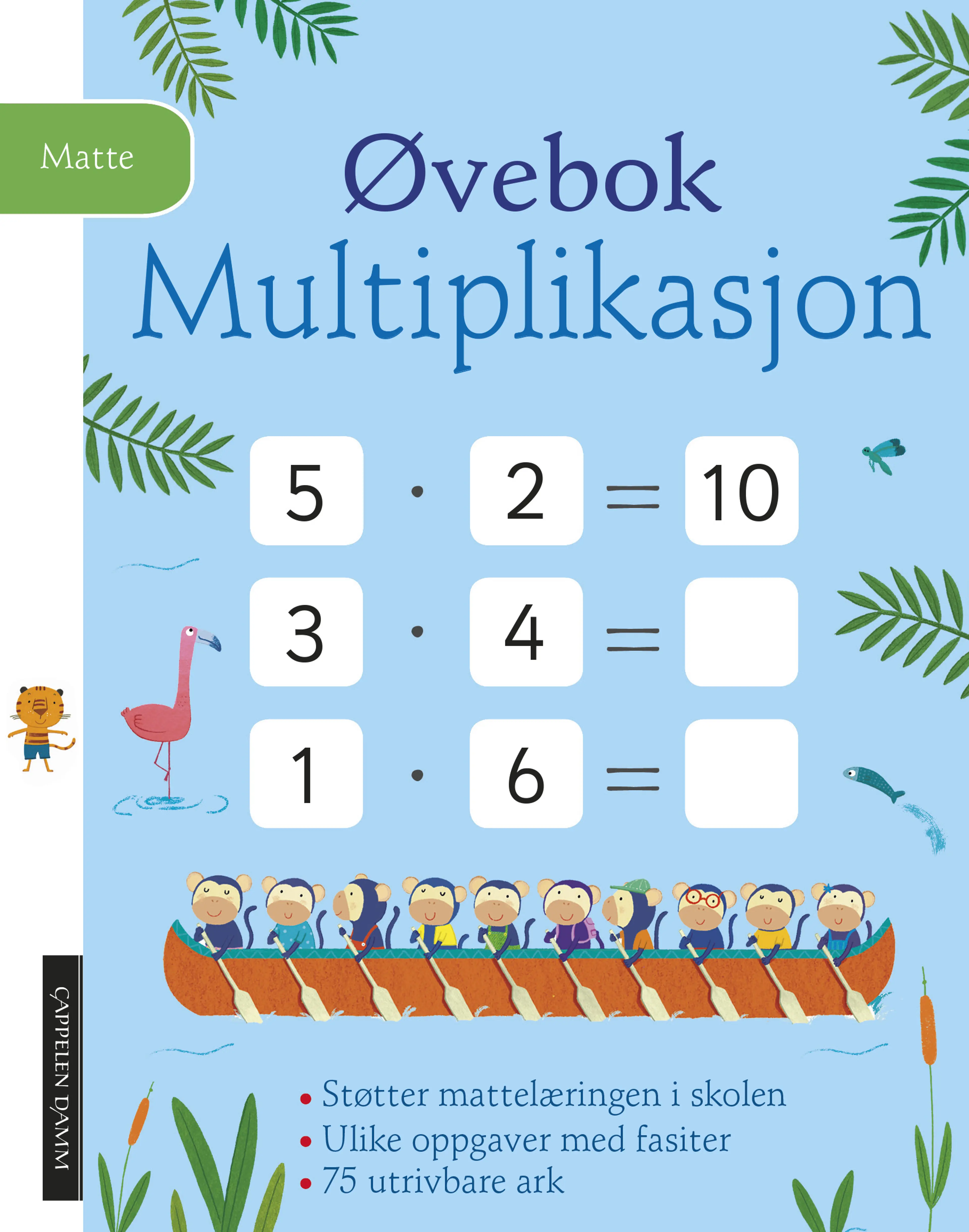 Omslag Øvebok - Multiplikasjon av Simon Tudhope (Innbundet)