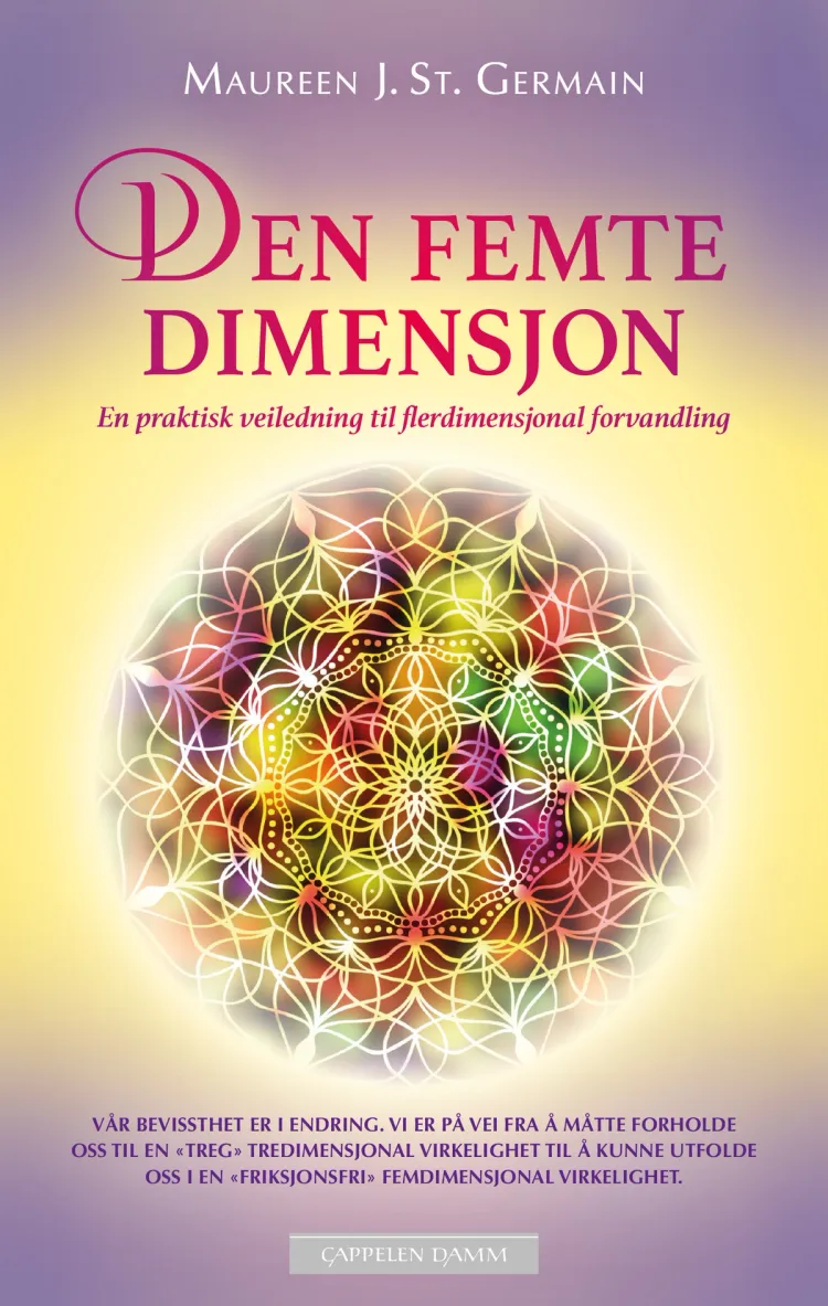 Omslag Den femte dimensjon av Maureen J. St. Germain (Heftet)
